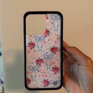 Wildflowers Blue and Pink Floral Phone Case